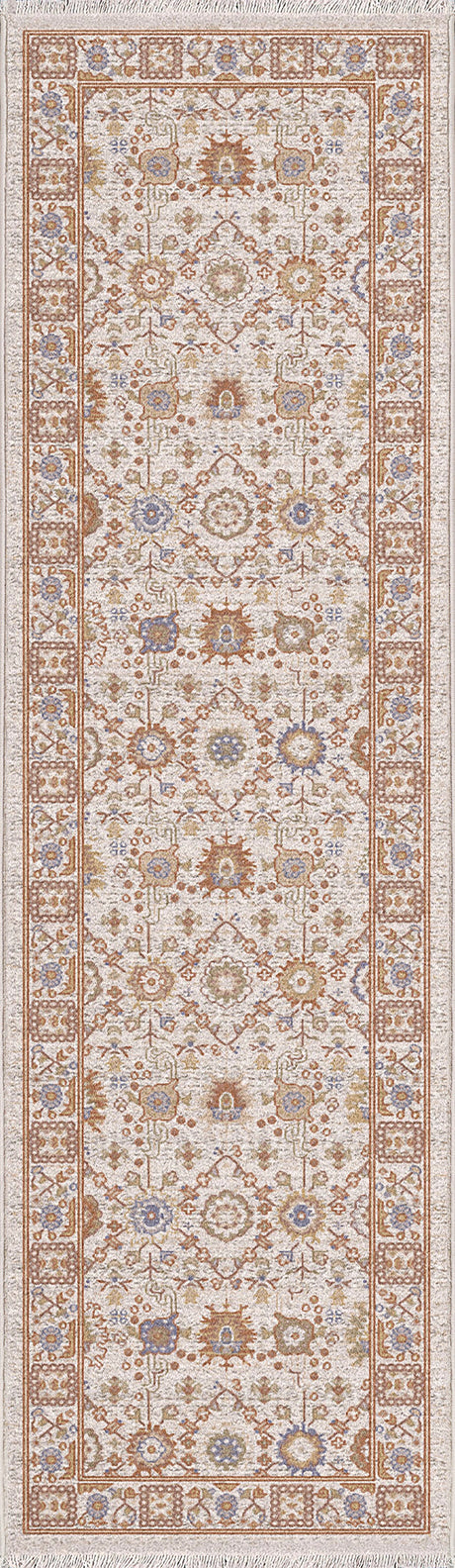 Dynamic Rugs Juno 6888 Power Loomed Traditional Ivory/Multi Rug