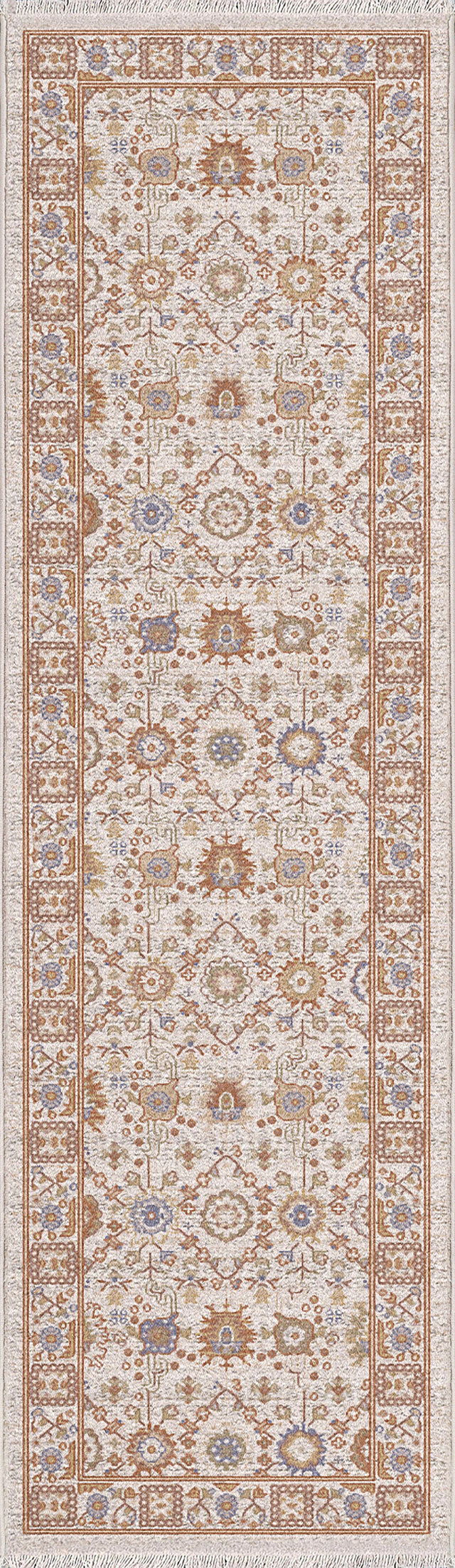 Dynamic Rugs Juno 6888 Power Loomed Traditional Ivory/Multi Rug