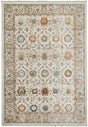 Dynamic Rugs Juno 6888 Power Loomed Traditional Ivory/Multi Rug - rectangular rug view