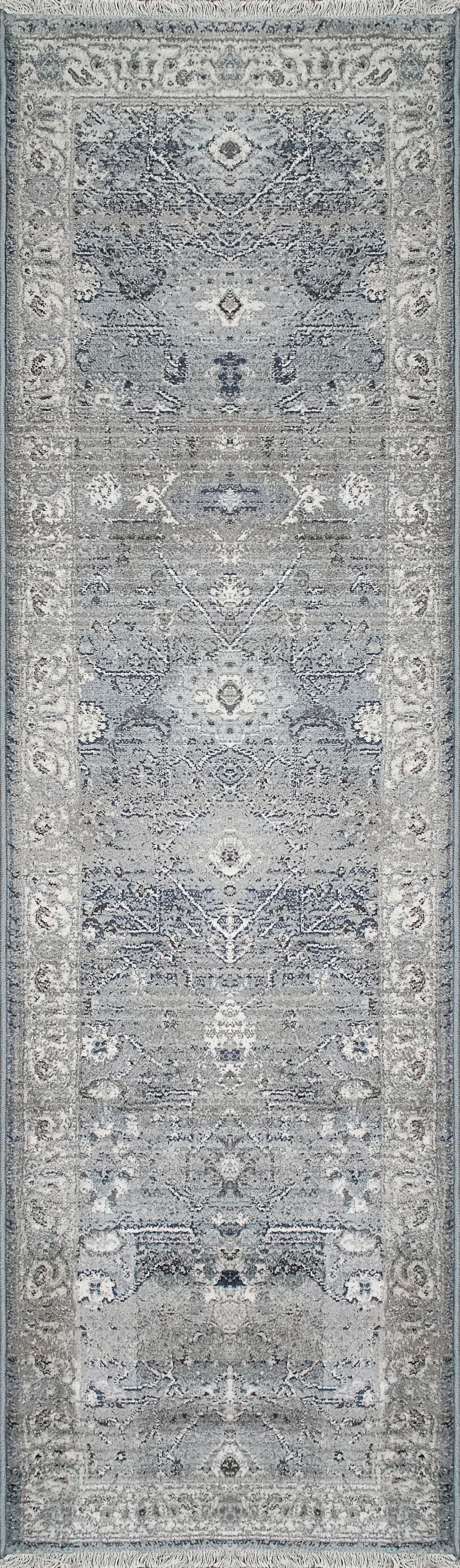 Dynamic Rugs Juno 6881 Light Blue Rugs - runner view