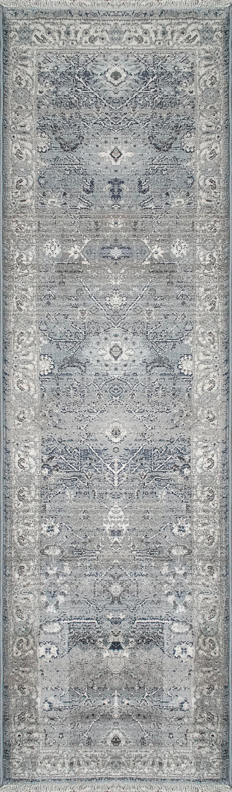 Dynamic Rugs Juno 6881 Light Blue Rugs - runner view
