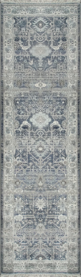 Dynamic Rugs Juno 6881 Blue Rugs - runner view