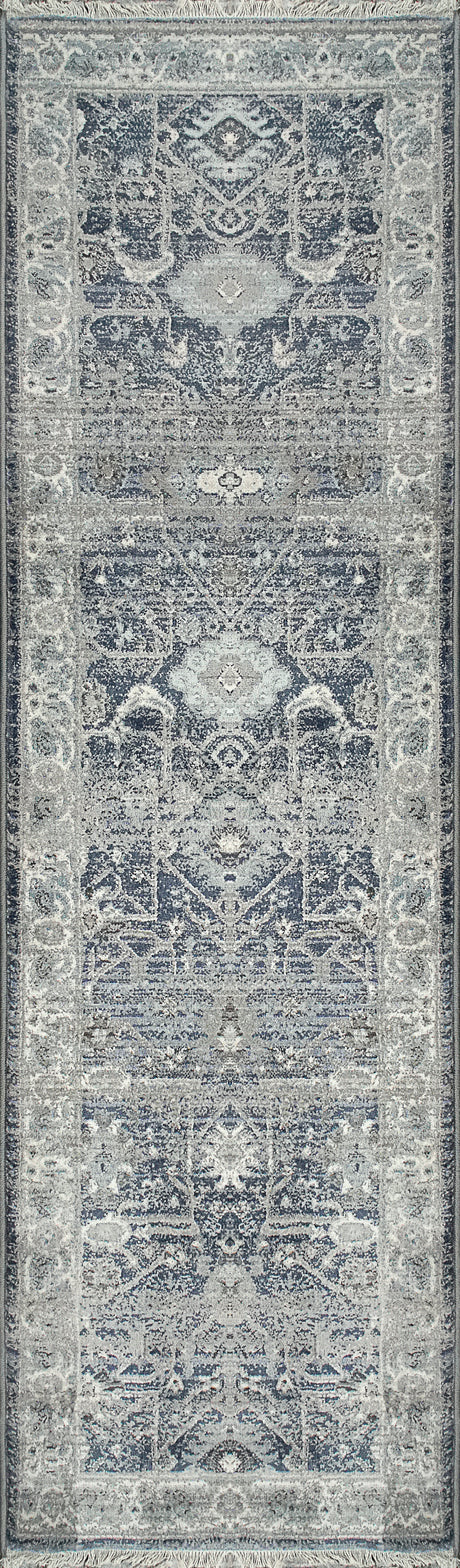 Dynamic Rugs Juno 6881 Blue Rugs - runner view
