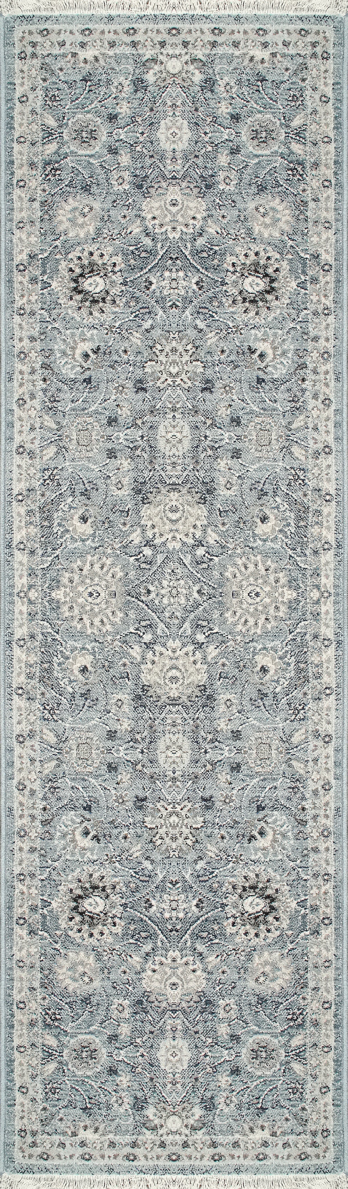 Dynamic Rugs Juno 6883 Light Blue Rugs - runner view