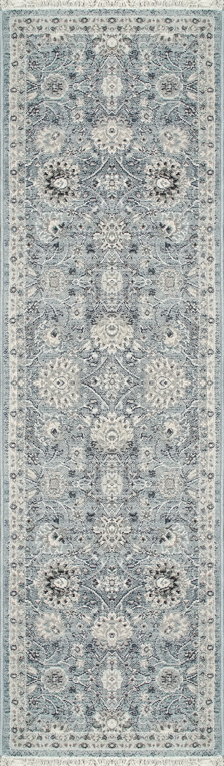 Dynamic Rugs Juno 6883 Light Blue Rugs - runner view