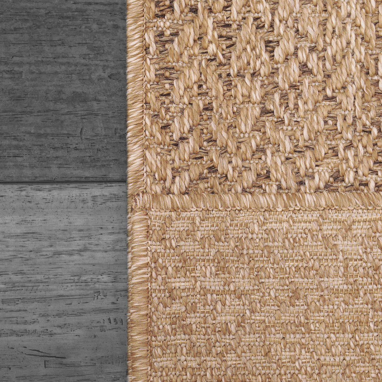 Dynamic Rugs Kenai 8772 Power Loomed Modern Natural Rug