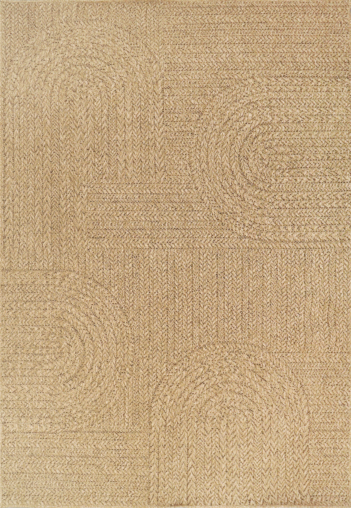 Dynamic Rugs Kenai 8772 Power Loomed Modern Natural Rug