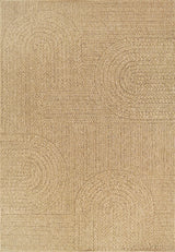 Dynamic Rugs Kenai 8772 Power Loomed Modern Natural Rug