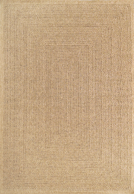Dynamic Rugs Kenai 8773 Power Loomed Modern Natural Rug