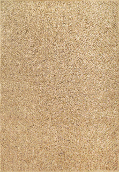 Dynamic Rugs Kenai 8775 Power Loomed Modern Natural Rug