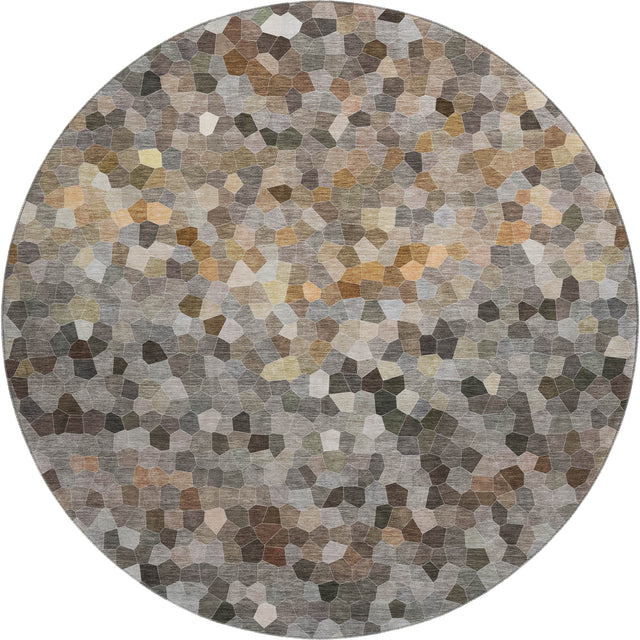 Dalyn Kaleidoscope KL1 Transitional Machine Made Pewter Rug