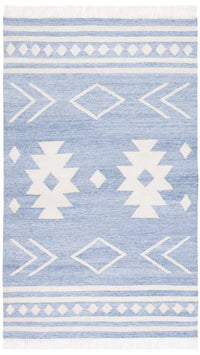 Safavieh Kilim Klm764M Blue/Ivory Area Rug