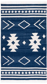 Safavieh Kilim Klm764N Navy/Ivory Area Rug