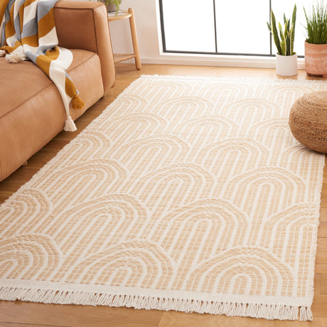 Safavieh Kilim Klm765D Gold/Ivory Rug.