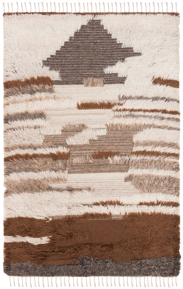 Safavieh Kenya Kny225A Grey/Brown Rug.