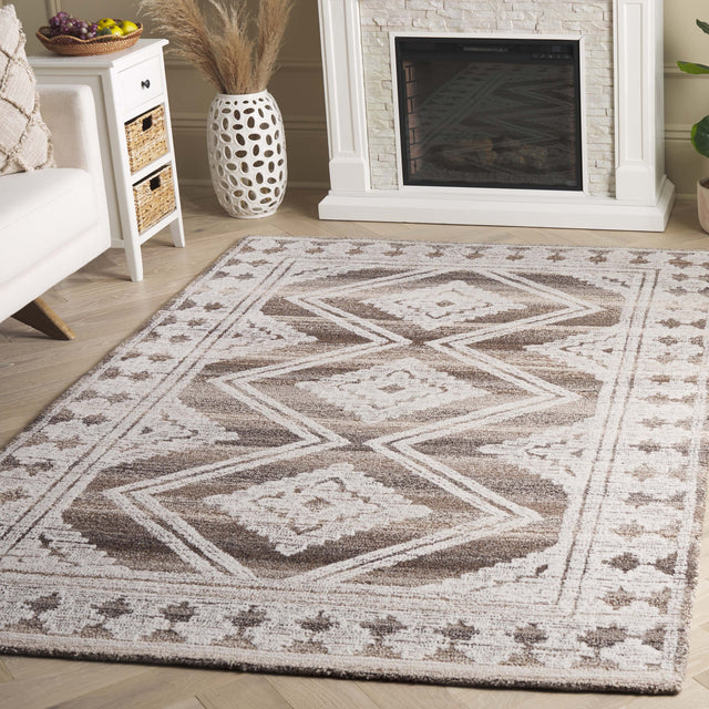 Safavieh Kenya Kny575T Brown/Ivory Rug.