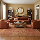 Amer Kohinoor KOH-4 Orange Rust area rug - lifestyle view