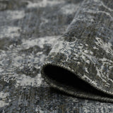 Amer Kohinoor KOH-11 Platinum area rug - rolled view