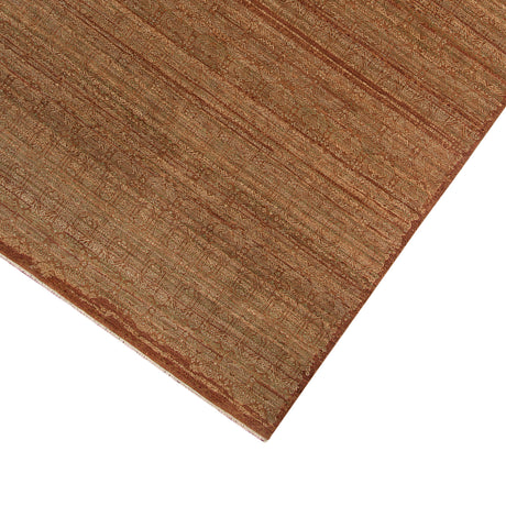 Amer Kohinoor KOH-3 Orange Rust area rug - corner view