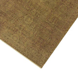 Amer Kohinoor KOH-4 Orange Rust area rug - corner view