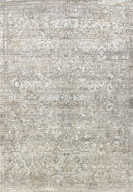 Dynamic Rugs Kyra 13704 Power Loomed Transitional Cream/Grey Rug