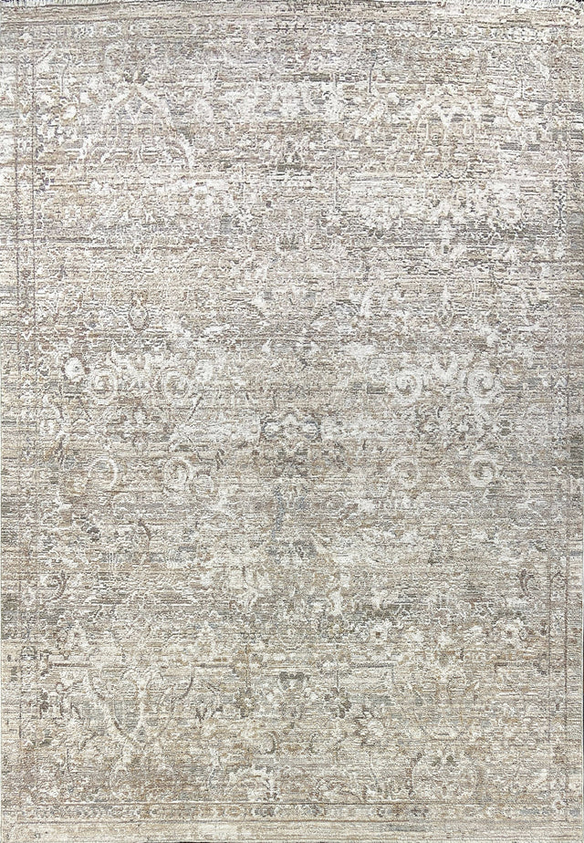 Dynamic Rugs Kyra 13704 Power Loomed Transitional Cream/Grey Rug