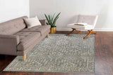 Dynamic Rugs Kyra 13705 Power Loomed Transitional Grey/Dark Grey Rug