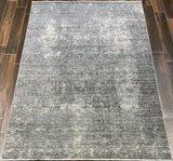 Dynamic Rugs Kyra 13707 Power Loomed Modern Grey/Navy Rug