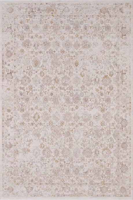 Dynamic Rugs Lara 14622 Power Loomed Traditional Beige/Cream Rug