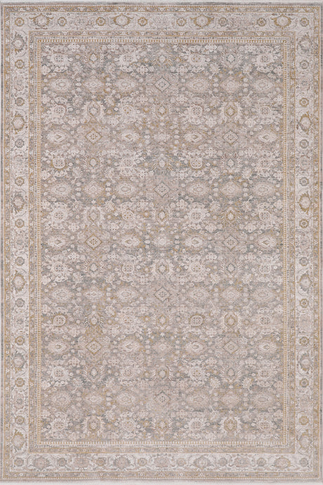 Dynamic Rugs Lara 14623 Power Loomed Traditional Beige/Grey/Cream Rug
