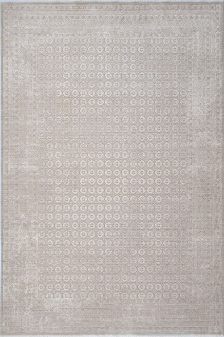 Dynamic Rugs Lara 14627 Power Loomed Traditional Taupe Rug