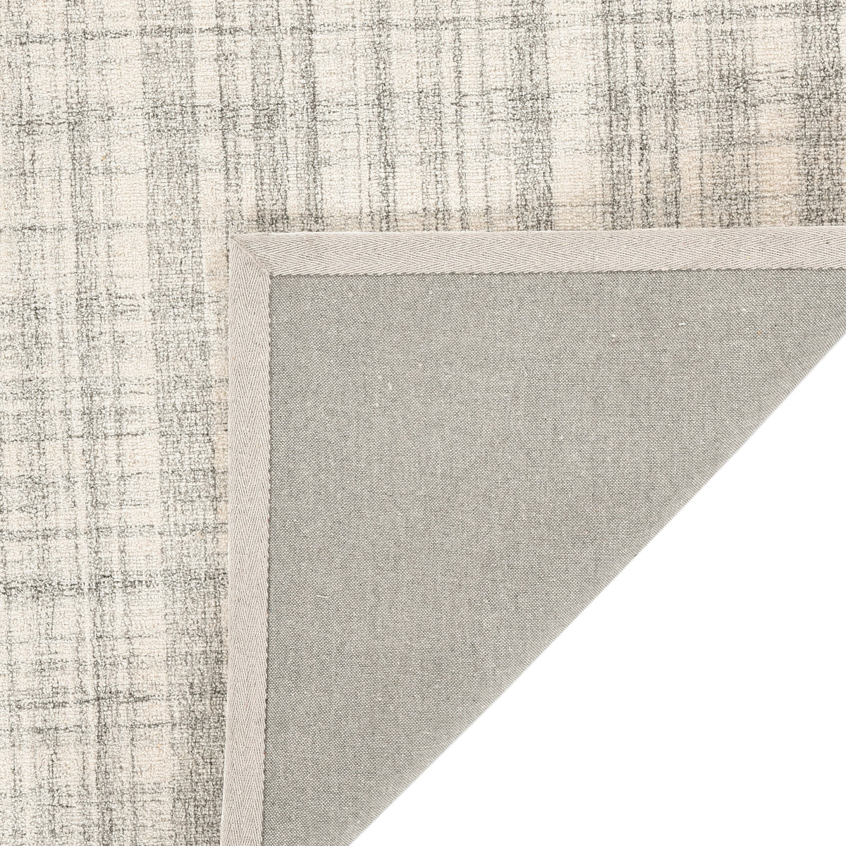 Amer Laurel LAU-1 Ivory area rug - back view