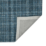 Amer Laurel LAU-2 Turquoise Blue area rug - back view