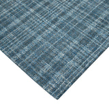 Amer Laurel LAU-2 Turquoise Blue area rug - corner view