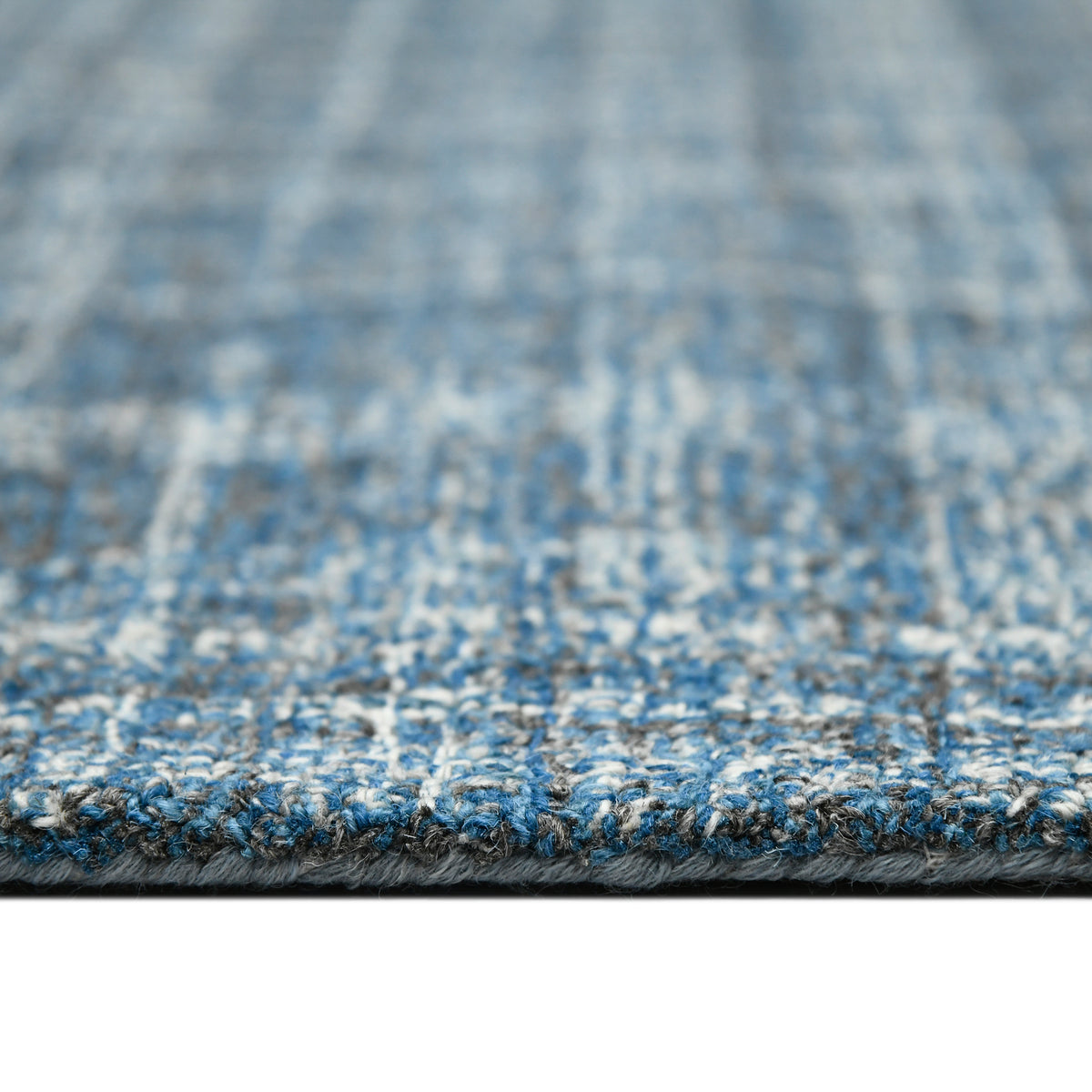 Amer Laurel LAU-2 Turquoise Blue area rug - profile view