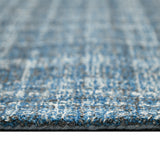 Amer Laurel LAU-2 Turquoise Blue area rug - profile view