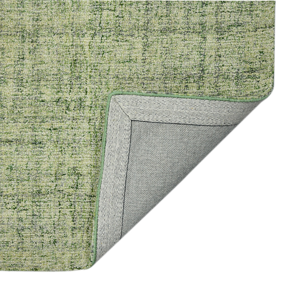 Amer Laurel LAU-21 Apple Green area rug - back view