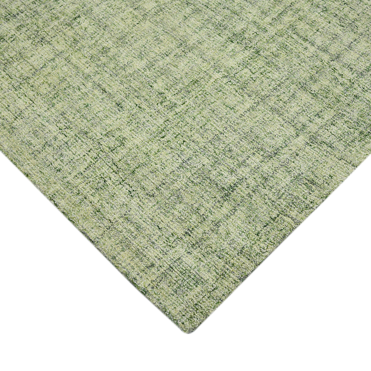 Amer Laurel LAU-21 Apple Green area rug - corner view