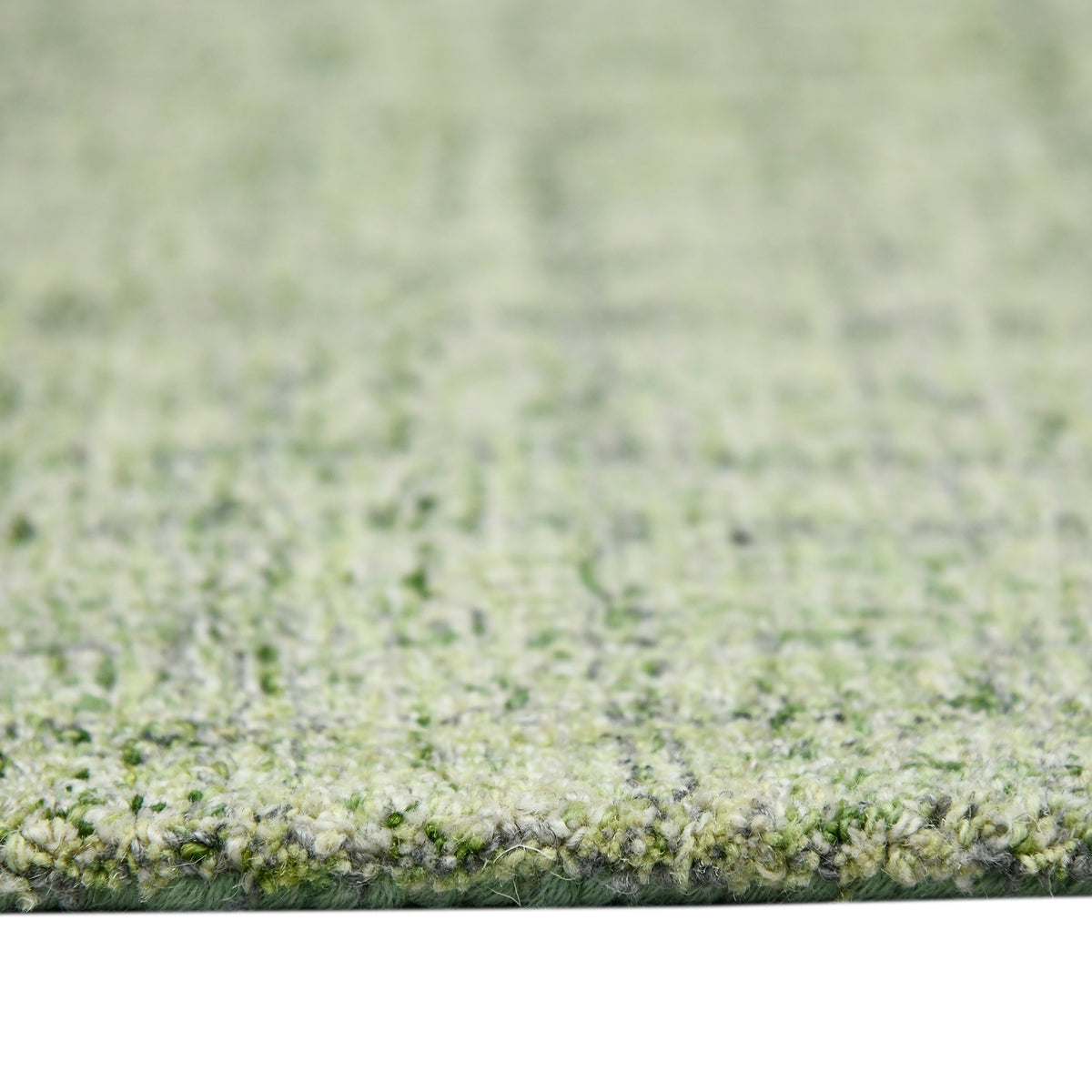 Amer Laurel LAU-21 Apple Green area rug - profile view