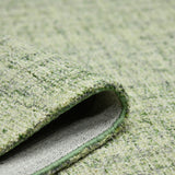 Amer Laurel LAU-21 Apple Green area rug - rolled view