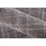 Amer Laurel LAU-5 Graphite area rug - color swatch view