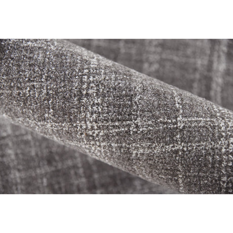 Amer Laurel LAU-5 Graphite area rug - color swatch view