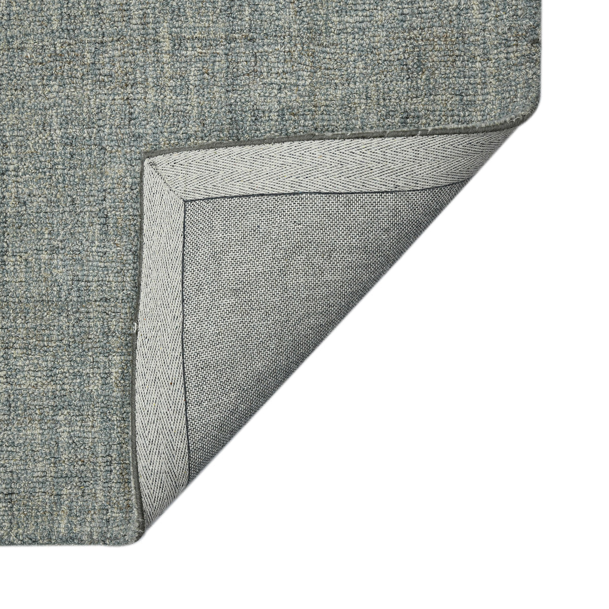 Amer Laurel LAU-6 Sea Blue area rug - back view