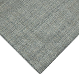 Amer Laurel LAU-6 Sea Blue area rug - corner view