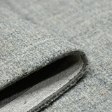 Amer Laurel LAU-6 Sea Blue area rug - rolled view