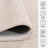 Amer Laurel LAU-7 Champagne area rug - infographic view