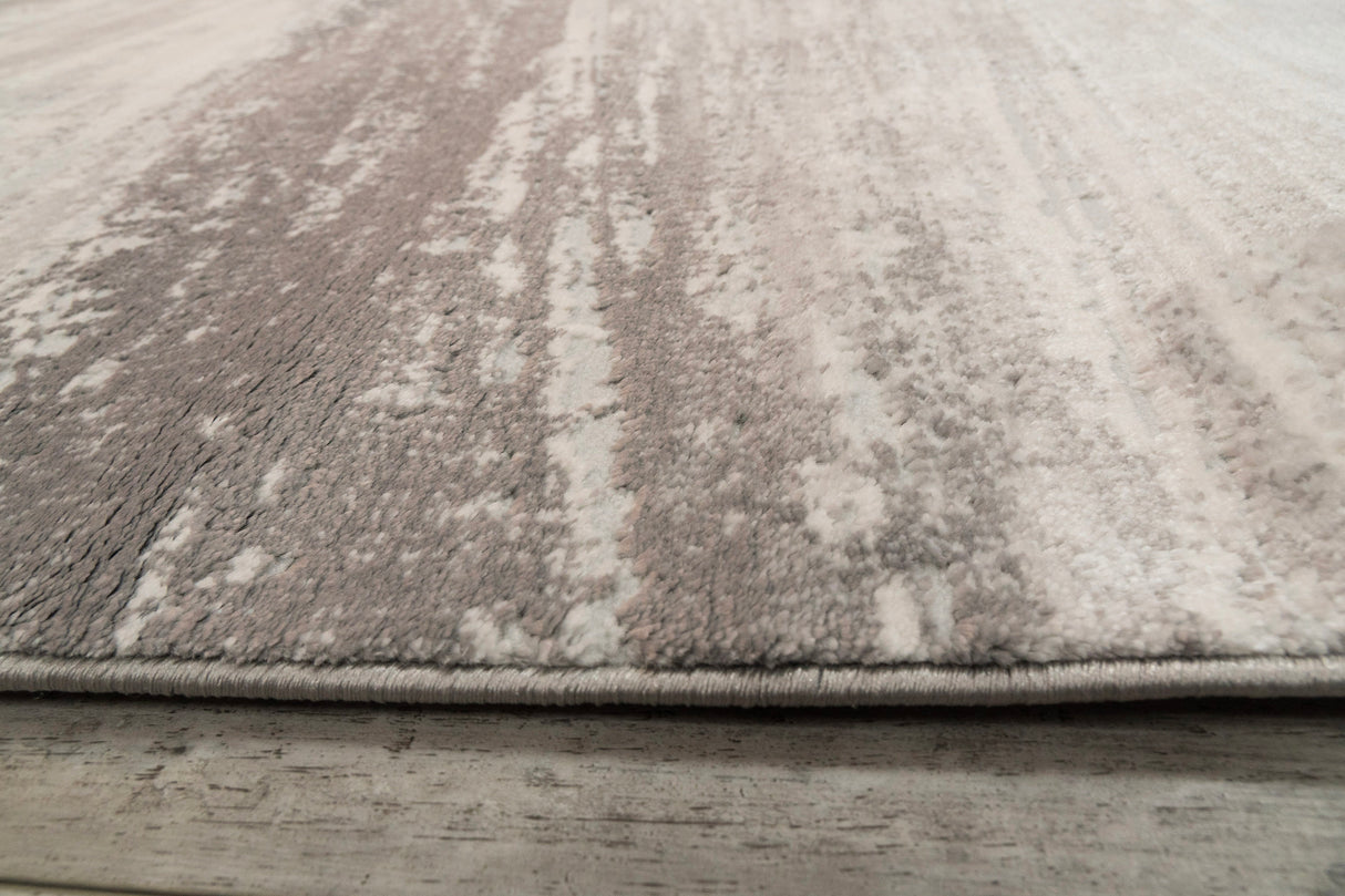 Dynamic Rugs Lazer 12675 Power Loomed Modern Grey/Dark Grey Rug