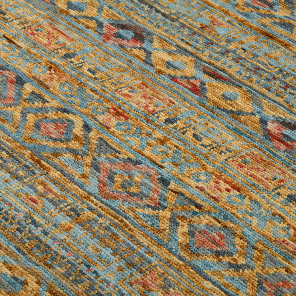 Amer Legacy LEG-40 Orange area rug - close-up view