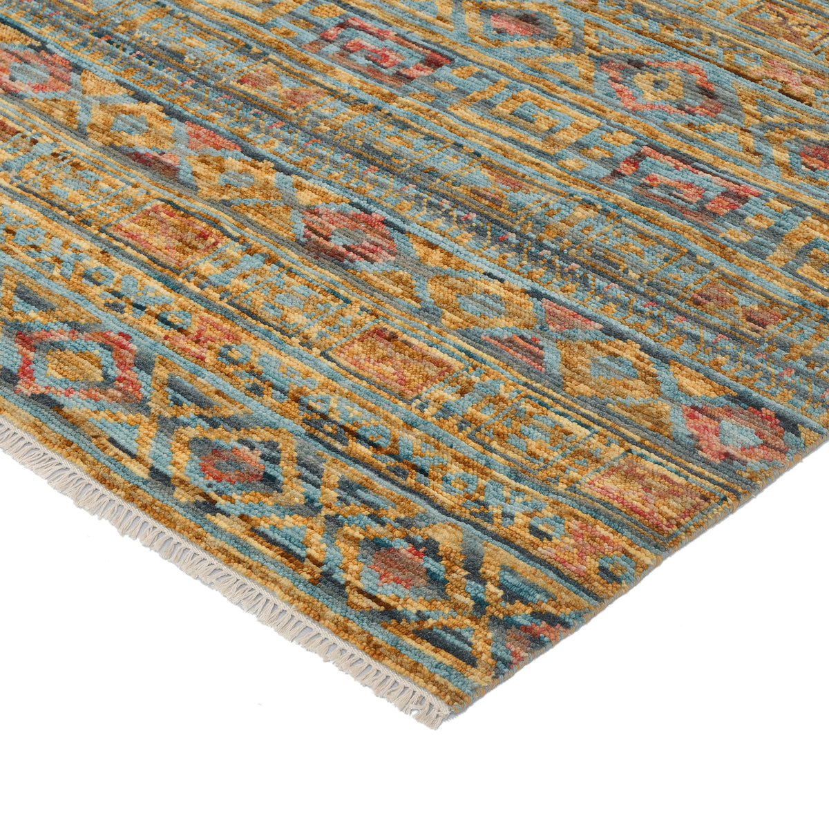 Amer Legacy LEG-40 Orange area rug - corner view