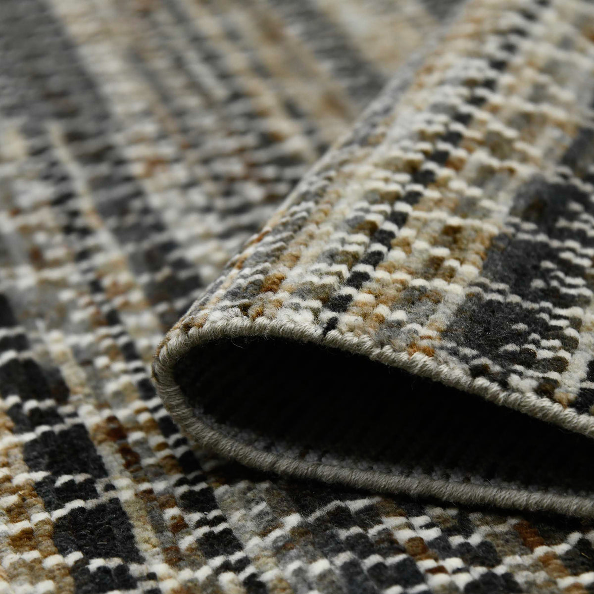 Amer Legacy LEG-7 Cooper Gray area rug - rolled view